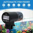 WiFi Automatic Fish Feeder (2.4GHz Only), Smart Fish Feeder with Timer & App Control, 3 Ports Dry Food Dispenser for Aquarium/Tank, Ideal for Vacation & Daily Use