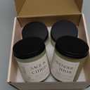 Molensun 4 Pack Candles for Home Scented, Mother's Day Gifts, 28 oz Long Lasting Candles, Soy Candle Set Gift for Women - Lavender Thyme/Lemon Eucalyptus/Sage &Citrus/Vanilla Cupcake