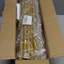 Wedding Arch Backdrop Stand 7.2FT, 6FT Set of 2, Gold Metal Balloon Arch kit Stand for Gender Reveal Ceremony Engagement Anniversary Bridal Valentine Party Event Decoration