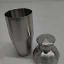OGGI Classic Cocktail Shaker Stainless - 26 oz, Stainless Steel Construction, Built in Strainer - Ideal Home Bar Drink Mixer, Bartender Kit, Essential Bar Accessories