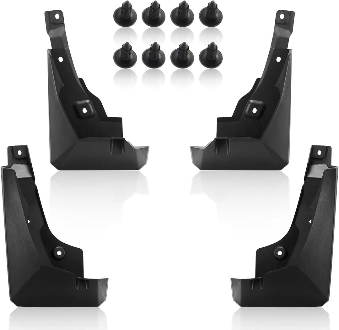 BDFHYK Mud Flaps Splash Guards Compatible with Toyota RAV4 Hybrid LE XLE Premium Limited Without Fender Flares, 2019-2023