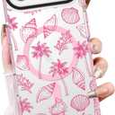 ZIYE Clear Case for iPhone Air Compatible with Magsafe, Pink Sea Shell Design Shockproof Soft TPU Bumper Hard PC Protective for Women Girls Magnetic Cover