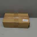 qiqee 50-Packs White Paper Gift Bags with Handles Bulk 8.3"x3"x 6" Small Size Paper Bags Multiple Uses(Small Size)