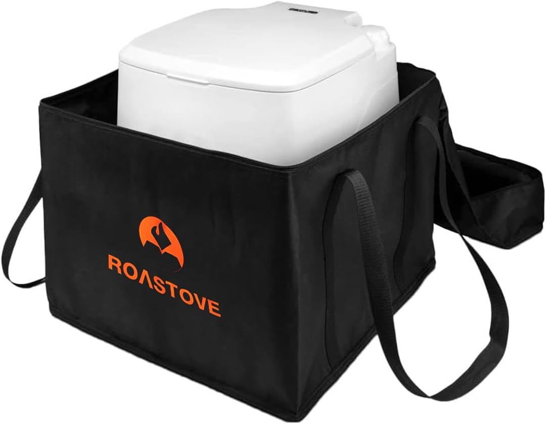 Roastove Porta Potti Carrying Bag - Large Size, Fits 365 and 565E Models, Black