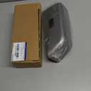 Door Window Switch Bezel Rear Left Driver Side Compatible with Toyota Tundra 2007-2010 Toyota Sequoia 2008-2010 Silver