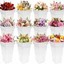 Flower Buckets, 13.4-inch Floral Buckets , Plastic Flower Buckets,Flower Buckets for Flower Bar, Floral Buckets For Cut Flowers