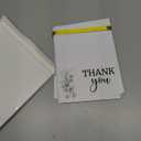 Fumete 50 Set Funeral Thank You Cards with Envelopes and Stickers Thank You Sympathy Cards with Meaningful Message Bereavement for Funeral Family Loved Ones Celebration of Life(Leaves)