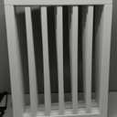 Dog Gates for Doorways Extra Wide 110inches (9ft), Wooden Freestanding Pet Gates for Dogs with 4 Support Stands, Foldable Gates for Dogs Indoor (White)