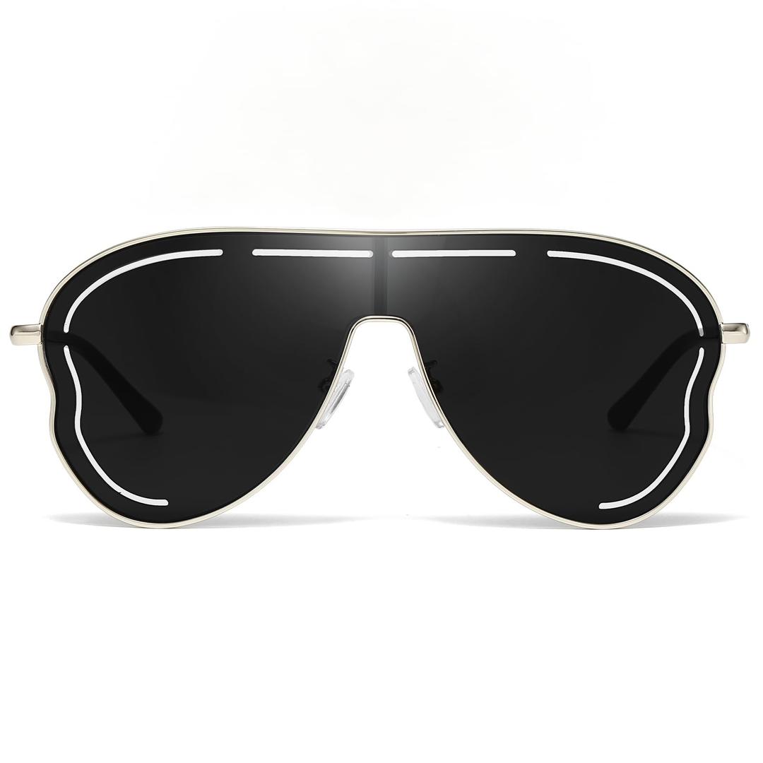 Chicid Oversized Butterfly Sunglasses for Women, Trendy Frame UV400 Protection Classic Shades