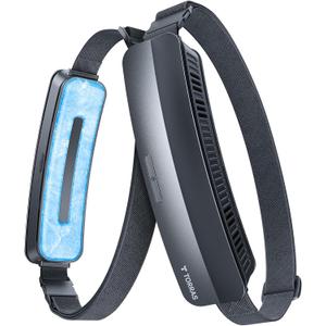 TORRAS 2025 Top AI Portable Waist Fan COOLiFY Zone 3, Ultra-Light Wearable Belt Fan, 26ft/s Strongest Cold Wind for Full Body Cooling fanNo.1 Cooling Area & Cool TechRechargeable for Outdoor/Jobsite (Black)