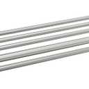 Moen Y5794BN 24-Inch Wide Modern Bathroom Hotel-Style Towel Storage Shelf with Towel Bar, Brushed Nickel