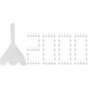 DGSL Tile Leveling System 1/16", 2000 Pcs Tile Spacers, Tile Spacers Leveling System for Professional Ceramic Tile and Stone Installation, Effortless DIY Install, Precision Gap Control