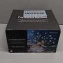 Fog Bubble Machine, 2 in 1 Smoke Bubble Maker, 400W No-Spill Smoke Bubble Blower, Make Colorful Bubbles | White Fog Bubbles for Indoor Outdoor Birthday Halloween Party (Black)