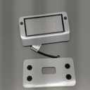 Dual-Color Exterior RV Porch Light LED - 1400 Lumen 12V Waterproof Floodlight for Campers, Trailers Outdoor - IP67 All-Weather Aluminum Fixture - White/Amber Switchable via RV Control (1- Pack)