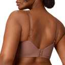 Playtex Women's Wireless Bra,T-Shirt Bras, Full Coverage, Moisture-Wicking, 4750 (Brown) 42D