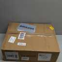 TV Stand for 55 Inch TV, Entertainment Center with 3-Tier Open Shelves, TV Console Table for Living Room, Bedroom, Rustic Brown