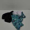Aqua Eve Plus Size Tankini with Shorts Two Piece Swimsuits Tummy Control Bathing Suits for Women Green Paisley 24W