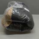 WESTERN HOME WH Calming Dog Beds Large Sized Dog - Donut Fluffy Pet Bed, Round Faux Fur Plush Bed (36.0"L x 36.0"W x 8.0"Th, Brown)