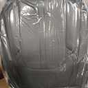 Seat Covers Full Set Fit for Honda Pilot 2005-2016 Faux Leather Car Seat Cover Waterproof Automotive Seat Cushion Protectors Compatible Airbag (5 Seats, Black)