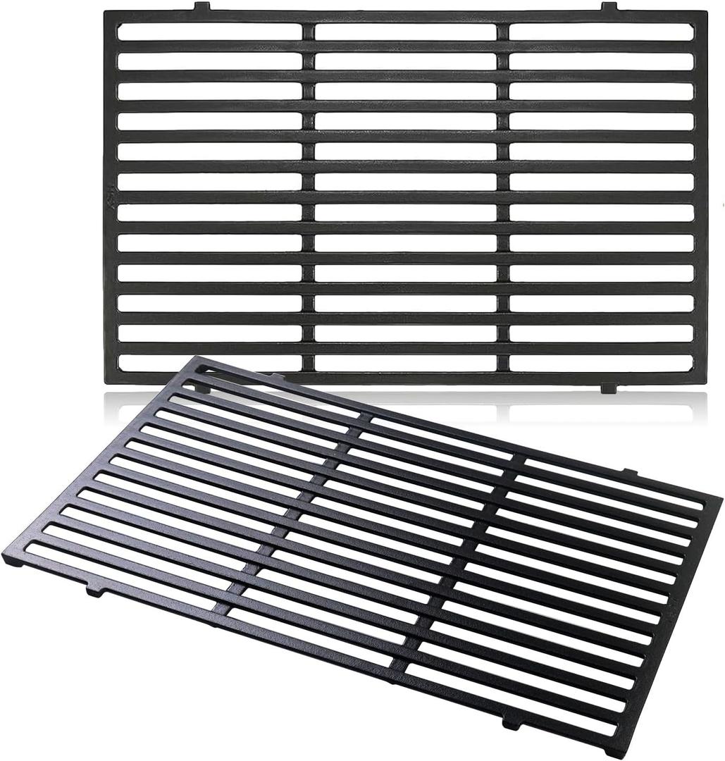 7524 7528 Cast-Iron Grill Grates for Weber Genesis 300 Series, 19.5"