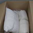 Nestl 18x18 Pillow Inserts - Throw Pillow Insert 18x18, 4 Pack Square Pillows, Decorative 18x18 Pillows Throw White, 18 X 18 Pillow Insert, Lumbar Pillow Insert for Bed and Couch