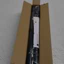 ALLZONE Heavy Duty Tension Shower Curtain Rod 42-83 Inches for Bathroom, Window, Non-Slip, Adjustable with Strong Spring Pole for Closet, Doorway, No Rust, No Drilling, Black