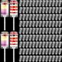 Lenwen 300 Pcs Push up Cake Pop with Lids
Containers Set Acrylic Holder Shooter Cups Dessert Treats Birthday Weddings Party
