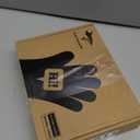 MAD SHARK Silicone Oven Mitts Heat Resistant 450 Degrees,Waterproof & Non-Slip Oven Gloves with Fingers,Cotton Lined Silicone Oven Gloves Kitchen Mitts for Baking Cooking Barbecue,Women (Green