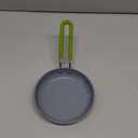 GreenPan Mini Healthy Ceramic Nonstick, 5" Round Egg Pan, PFAS-Free, Dishwasher Safe, Stay Cool Handle, Black