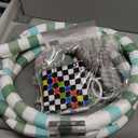 Blissful Diary Baby Play Gym Mat, Play Mat Activity Mat with 6 Detachable Toys for Stage-Based Sensory & Motor Skill Development, Easy to Install & Clean, Baby Essentials Gift, Sage Green