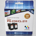 Data Products Remanufactured Inkjet Cartridges Canon PG-210/CL-211 Combo Pack