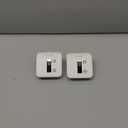 Gas Leak Detector, 2 Pack Natural Gas Alarm for Home & RV, Plug-in Propane Detector Monitor with Audible & Visual Alarm, AC 110V-240V, White Color