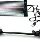 Paintless Dent Fix Tools Car LED Stripe Line Board Light Find Dent Reflector Dent Removal Repair Tool Lamp with with Holder USB Linewith 3 Different Brightness Controls for Car Repair (EXP 08/10/26)