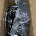 KKTONER Round Rolling Stool Chair PU Leather Height Adjustable Swivel Drafting Work SPA Shop Medical Salon Stools with Wheels Office Chair Small (Black)