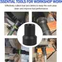 2pc 27mm Vacuum Hose Accessories for Festool Hose,for Dewalt Milwau-kee & Ridgid 2-1/4" Table Saw Dust Port Adapter