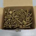 Lag Screws #14 x 3 Inch, (5lb, 208pcs) Heavy Duty Construction Structural Exterior Wood Timber Screws, Torx Drive Washer Head Rust Resistant Golden Epoxy Coated, with T30 Star Bit