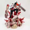 29Cm Chainsaw Man Denji Anime Figure Denji/Power Action Figure 1560 Chainsaw Man Denji Figurine Adult Collectible Model Toy Giftc
