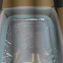 LOVYANXUE 4 Pack [78 oz & 36 oz] Large Glass Food Storage Containers with Lids, Glass Meal Prep Containers Set with Airtight Lids  BPA Free, Ideal for Food Storing/Serving, Microwave/Oven Safe