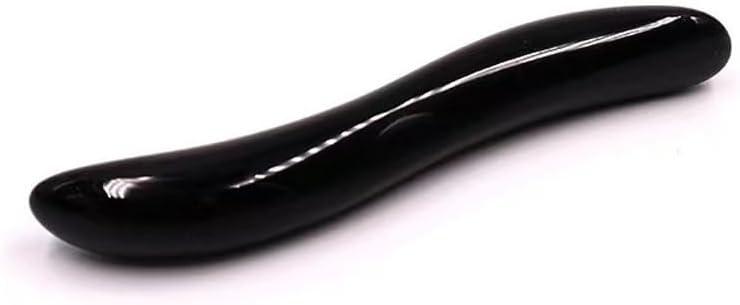 Massage Stones Guasha Roller Obsidian Gemstone Meditation Healing Stick Stone Gua Sha Board for Facial Spa Massage