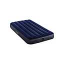 Intex 64757E Dura-Beam Standard Downy Air Mattress: Fiber-Tech - Twin Size - 10in Bed Height - 300lb Weight Capacity - Pump Sold Separately