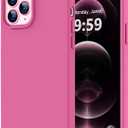 LOVE 3000 Compatible with iPhone 12 Pro Max Phone Case | Thickening 2.1 MM Liquid Silicone | Anti-Scratch Microfiber Lining | Full-Body Duty Heavy Protection Case for Men, Pitaya