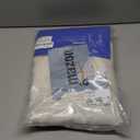 Linen Curtains  2 Panels,Light Filtering Drapes 52 Inches Wide with Back Tab Rod Pockets 42x84InchIvory on Linen