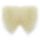 Fake Private Hair Invisible Realistic Bikini Body Hairs Fake Chest Hair Mustache Fake armpit hair 100% Handmade (Yellow)