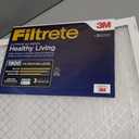 Filtrete 24x24x1 Air Filter, MERV 13 MPR 1900, Allergens, Bacteria, Viruses & Air Pollutants, 3-Month AC/Furnace Filters, Cleaner Air Reliable Airflow, 2 HVAC Filters(Act Size 23.81x23.81x0.78 in)