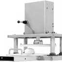 Commercial Pizza Dough Press Machine, 8.6” Electric Dough Roller Sheeter, Pastry Pizza Bread Press Forming Processor, Stainless Steel, for Bakery Home Restaurant Use