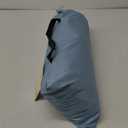 WhiteFang Beach Tent Anti-UV Portable Sun Shade Shelter for 3 Person, Extendable Floor with 3 Ventilating Mesh Windows Plus Carrying Bag, Stakes and Guy Lines (Sierra Blue)