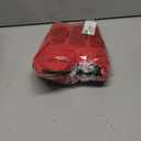 LuFeng Women's Long Sleeve Sexy Deep V Neck Zipper A-line Mini Dress Hollow Bodycon Night Out Party Dress (Red), Large