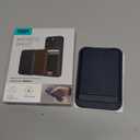 ESR for MagSafe Wallet, 5 Card Holder with RFID Blocking, MagSafe Sticker Included, Slim Magnetic Wallet for iPhone 17e/17/16/15/14/13/12 Series and Selected Samsung Devices, Not for 13/12 Mini, Blue