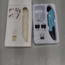 lychee Wireless Optical Pocket Pen Mouse, 2.4GHZ USB Wireless Optical Mini Air Mouse for PC Laptop Notebook Computer Mac (Blue)
