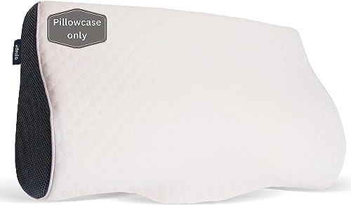 Derila King Size Pillowcase | Designed to Keep Your Derila Memory Foam Pillow for snoring Relief Covered and Protected with This Crisp, Clean, White Pillowcase Made from Premium Materials